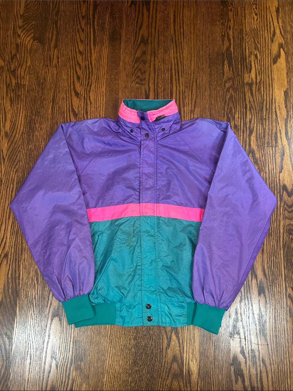 Vintage 90s Vibrant Windbreaker Jacket